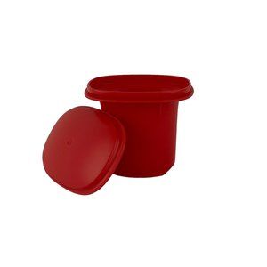 Tupperware Fushion Master Mincer Grinder Red Replacement Part Plunger & Seal